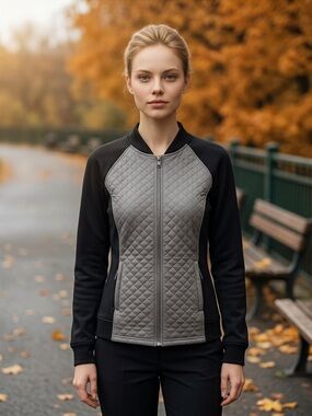 The North Face Gray Black Jacket Small